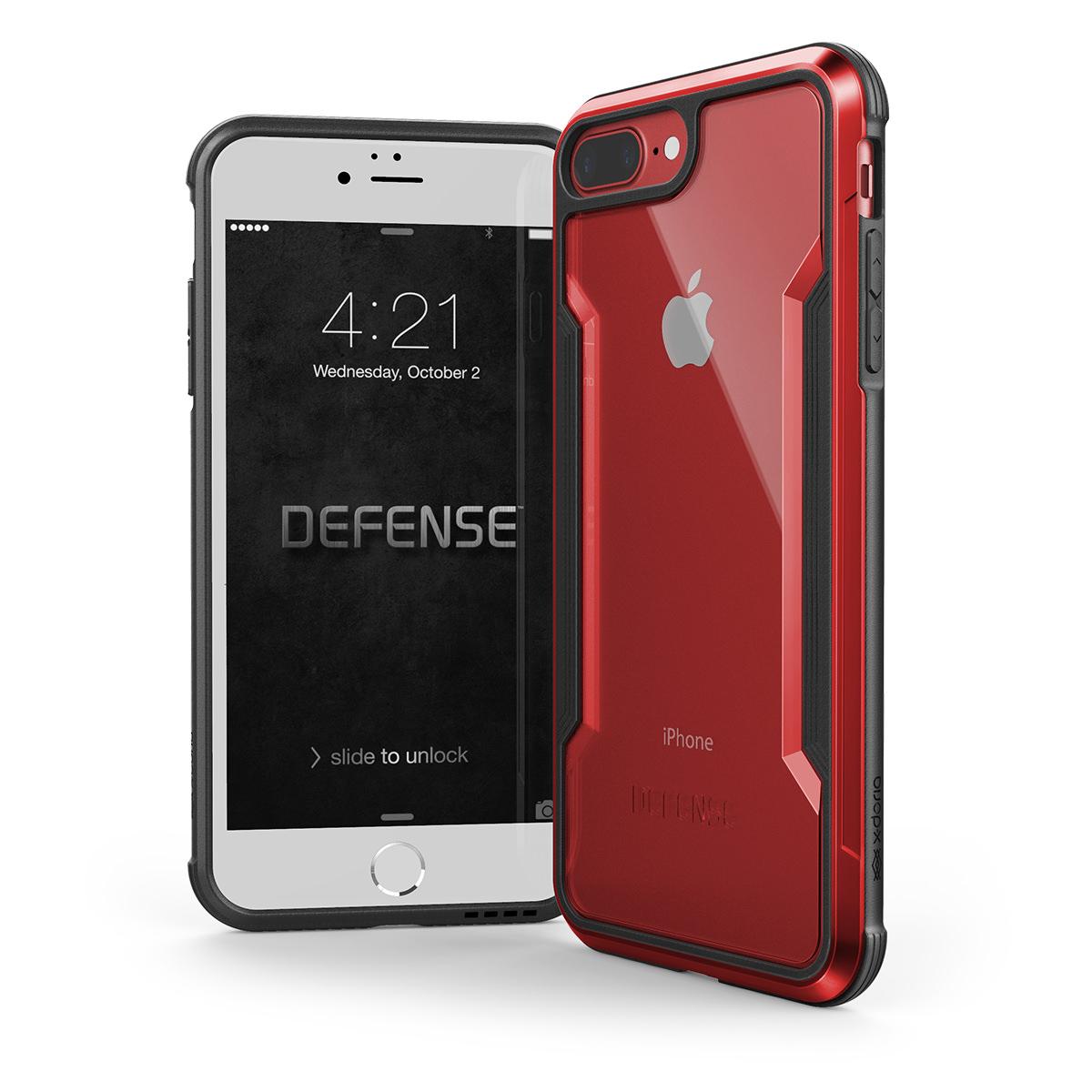 Capa Iphone 8 Plus/Iphone 7 Plus Defense Shield Policarbonato Vermelho -  Saraiva