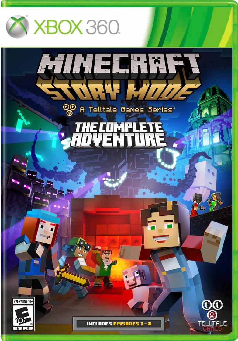Xbox 11 - Minecraft: Story Mode - The Complete Adventure - Saraiva Xbox 11 - Minecraft: Story Mode - The Complete Adventure - Saraiva