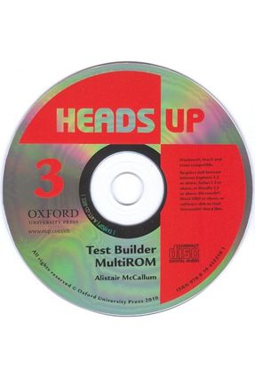 Heads Up 3 - Test Builder + CD-ROM - Editora Oxford | 