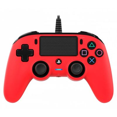 Controle NACON Compacto para Playstation 4 (PS4) vermelho
