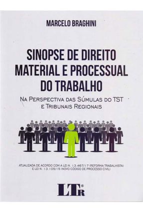 Sinopse De Direito Material E Processual Do Trabalho - Braghini,Marcelo | 