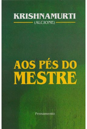 Aos PES do Mestre Menor preço em Aos PES do Mestre