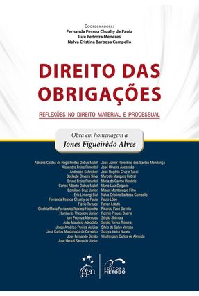 Usado - Direito Das Obrigações - Reflexões No Direito Material e Processual - Pessoa Chuahy de Paula,Fernanda Pedroza Menezes,Lure | Nisrs.org