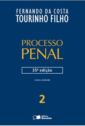 Usado - Processo Penal - Vol. 2 - 35ª Ed. 2013 - Tourinho Filho,Fernando da Costa | 