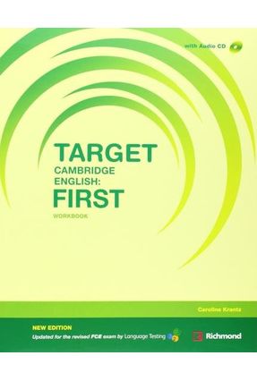 Target - Cambridge English: First - Workbook + Audio CD - Editora Moderna | 