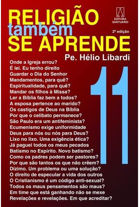 Religião Também Se Aprende - 11 - Libardi,Pe. Helio | 