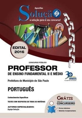 Apostila Digital Professor De Ensino Fundamental Ii E Ensino Medio Portugues Sme Sp Saraiva