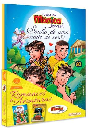 Turma da Mônica Jovem - Romances e Aventuras - Col. Cantinho da Leitura - Sousa,Mauricio de | Nisrs.org