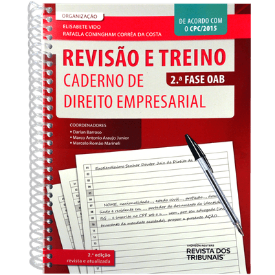Caderno de Direito Empresarial - Col. Revisão e Treino - 2ª Fase OAB  - 2ª Ed. 2016